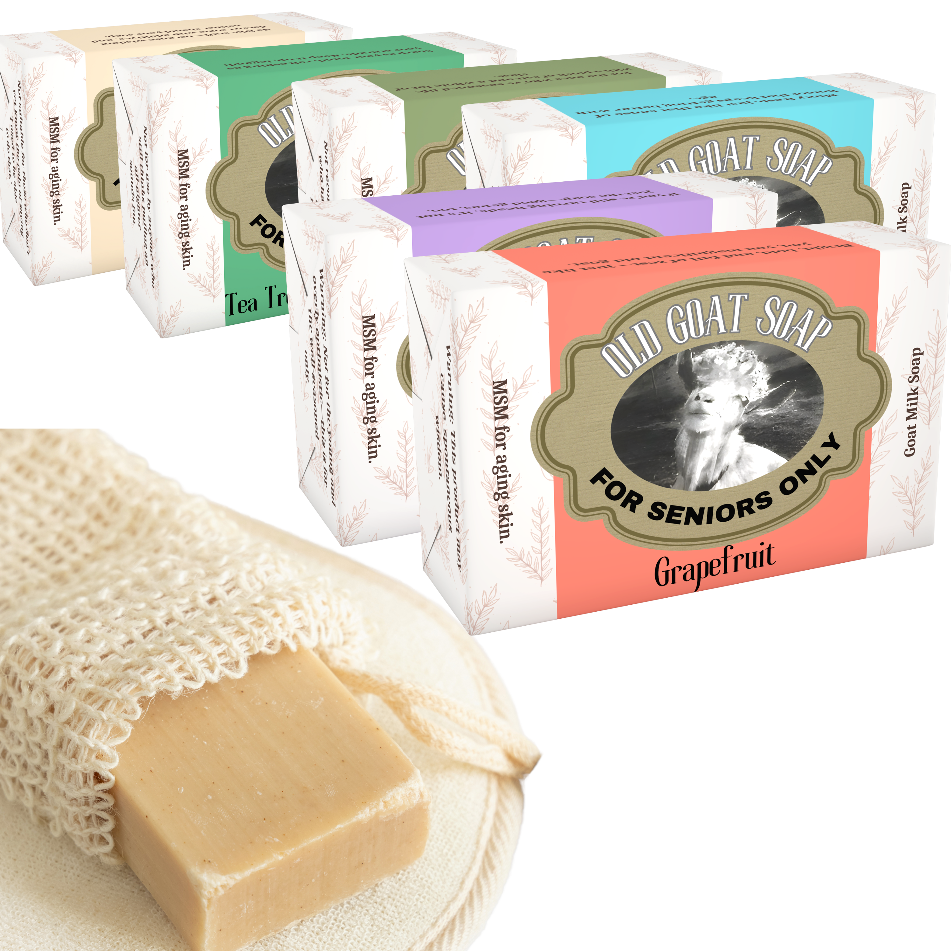 Old Goat Soap with Goat Milk – For Seniors Only