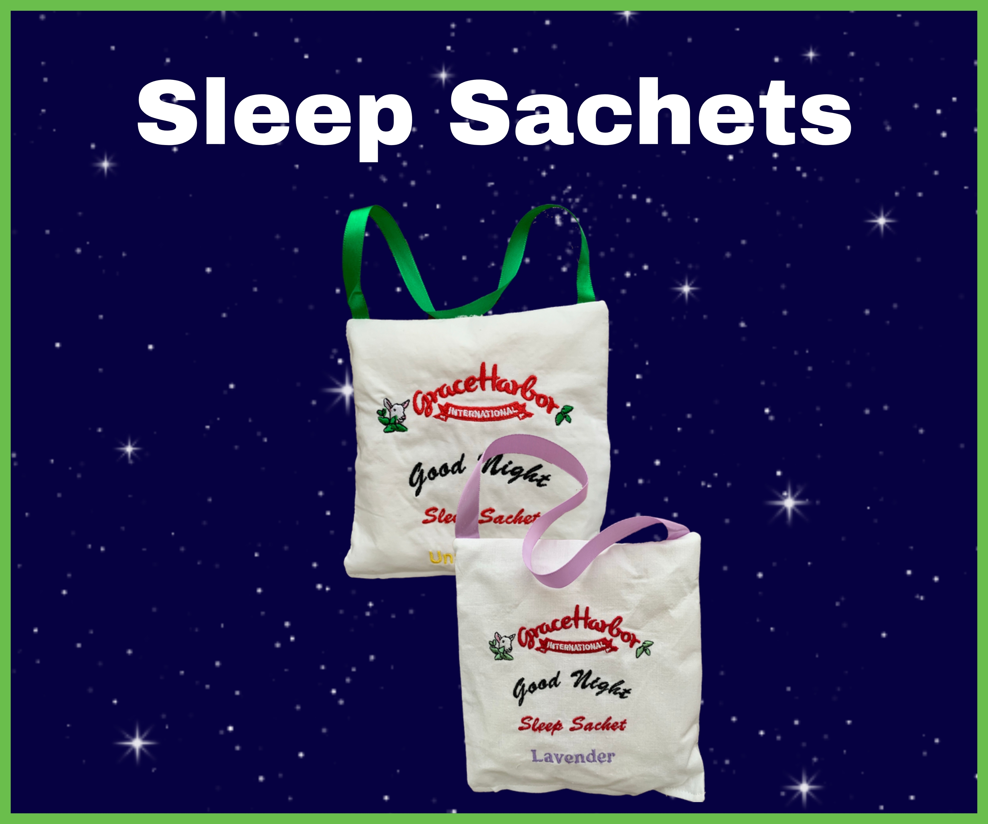 Lavender Good Night Sleep Sachets with Goat Milk Soap